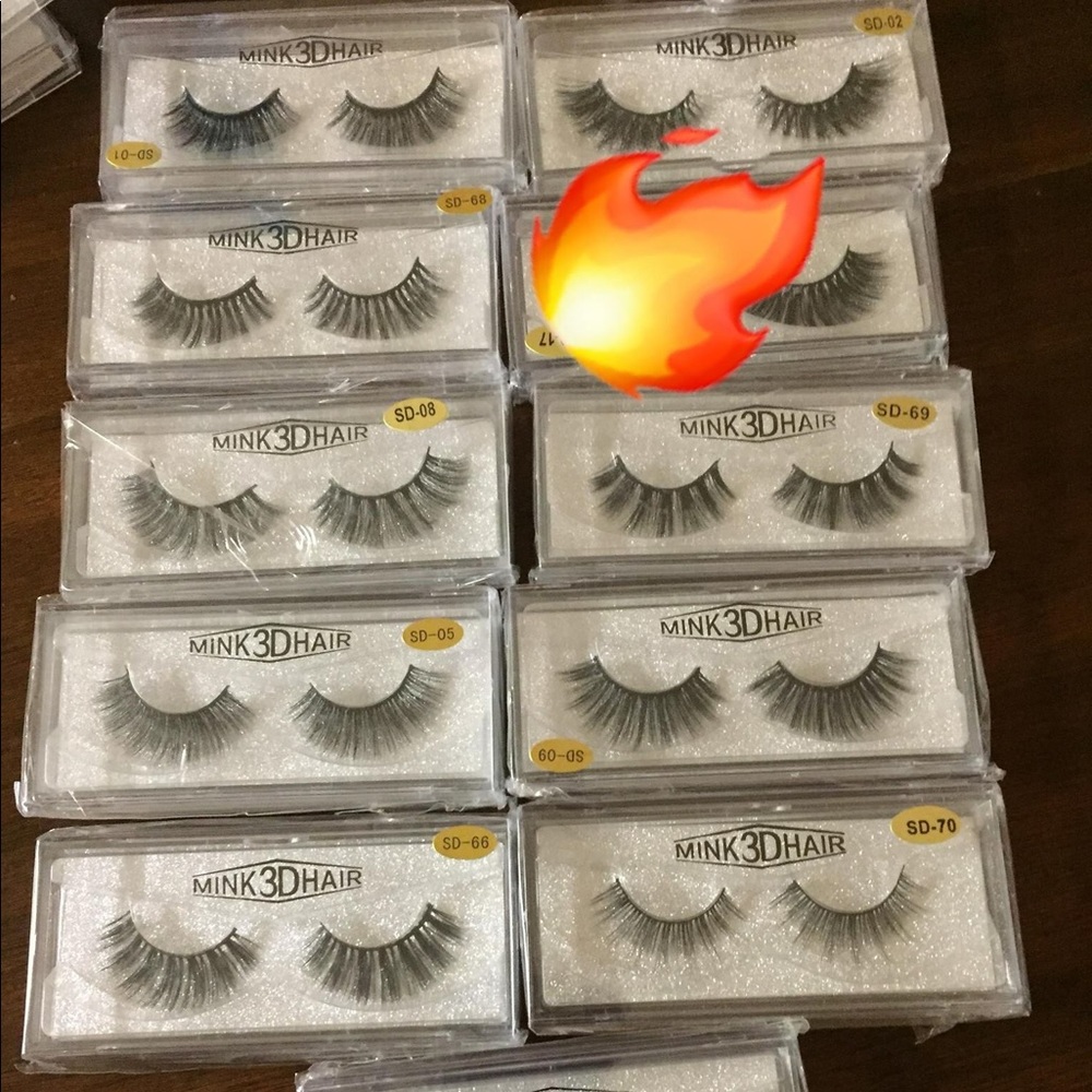 Mink eyelashes